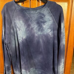 Women’s American Eagle Blue Tie-Dye Sweatshirt